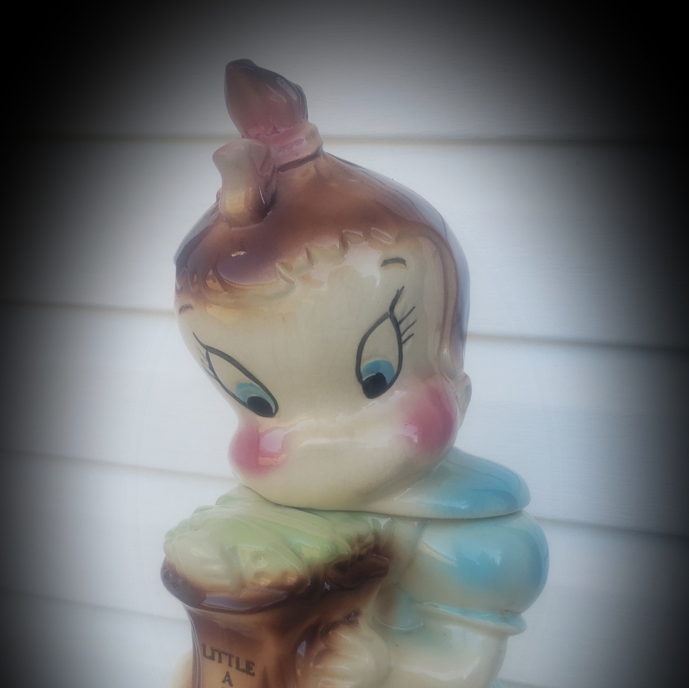ORIGINAL American Bisque Little Audrey Cookie Jar RARE Collectors Gift! HTF!